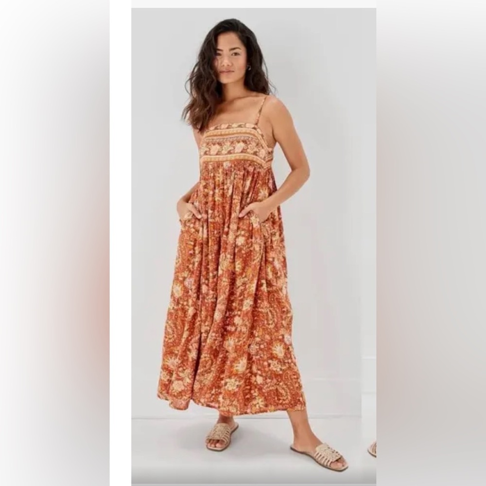 American eagle orange dress
